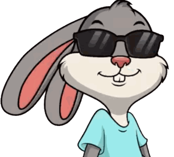 Maskottchen von Autoglas Hase