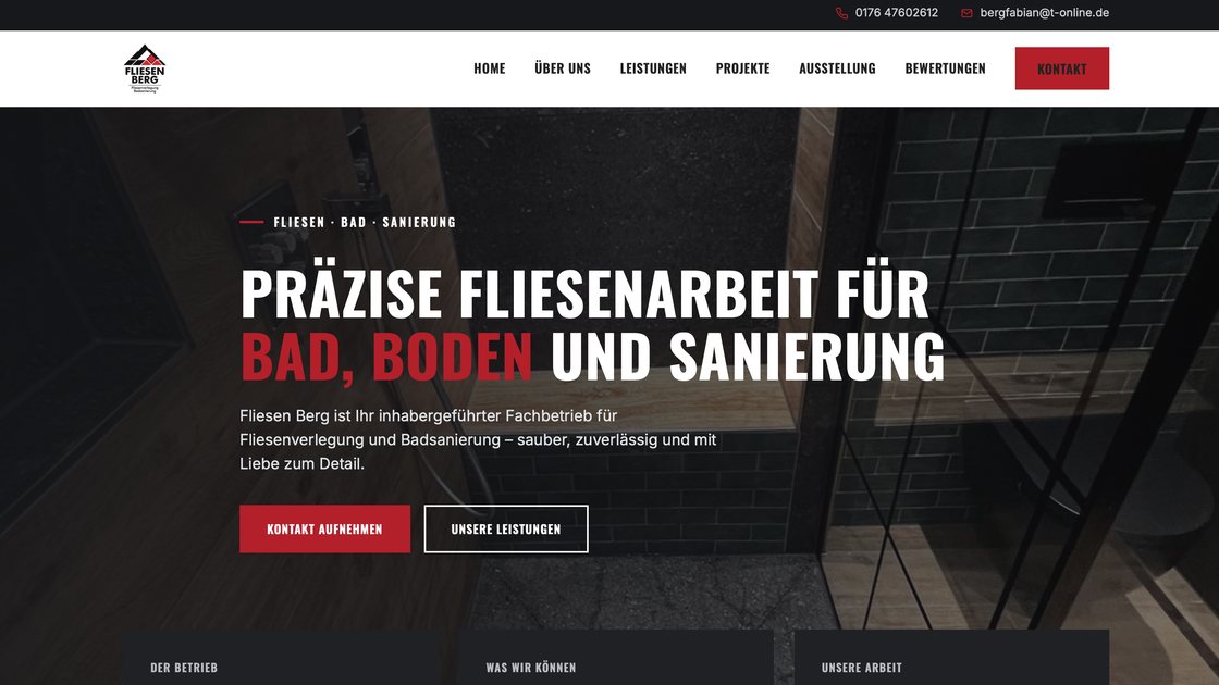 Startseite von fliesenberg-klausen.de